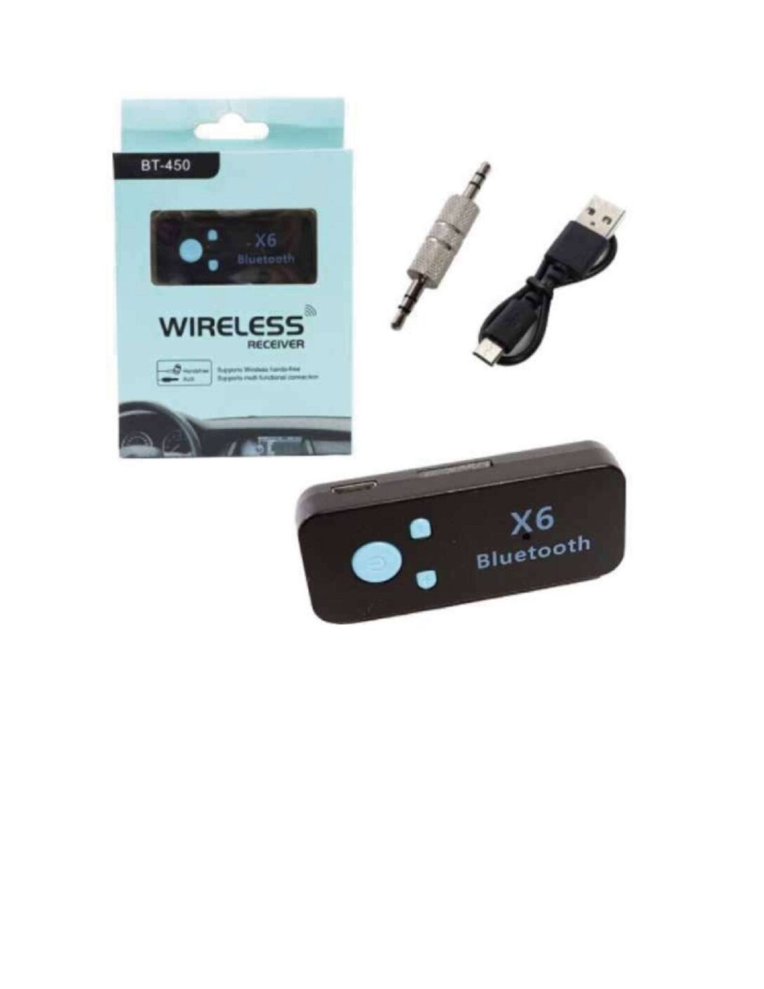 Miniatura 2 de Adaptador Convertidor Bluetooth Carro X6